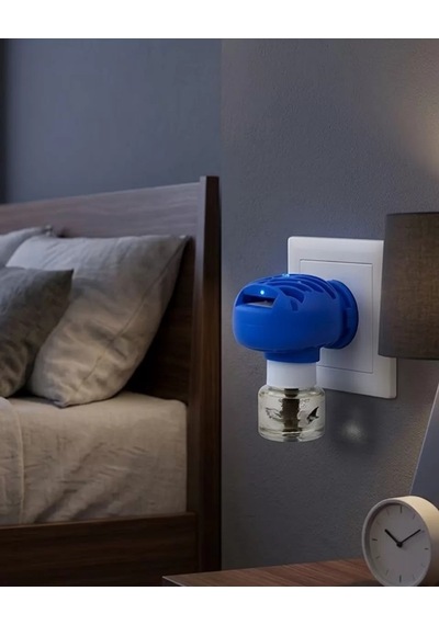 Northcity Elektrikli Sinek Kovucu Likit Set - Sivrisinek Ve Karasinek Önleyici Cihaz - 60 Gece Etkili