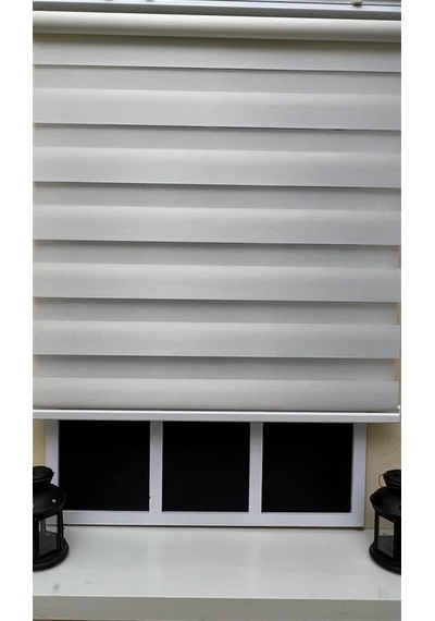 Zebra Stor Perde Beyaz Stb 400v01-d Çok Renkli