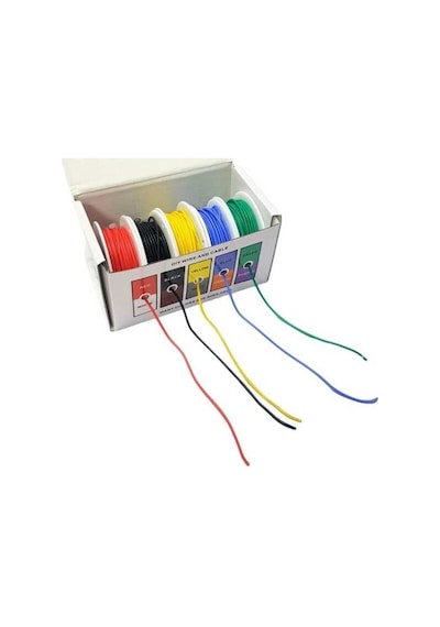 Çok Damar Montaj Kablosu Paketi - 24 Awg 5x20 Metre