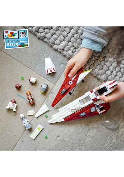 LEGO® Star Wars™ Obi-Wan Kenobi’nin Jedi Starfighter™’ı 75333 - 7 Yaş ve Üzeri için Oyuncak Yapım Seti (282 Parça)