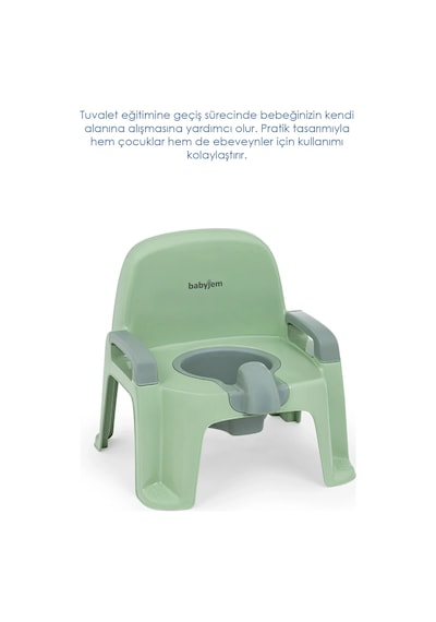 Babyjem Afacan Lazımlık Soft Yeşil