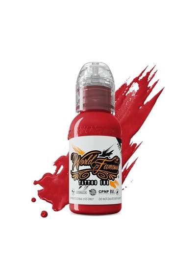 Oleg Ussr Red - World Famous Ink Dövme Boyası - 1oz/30ml