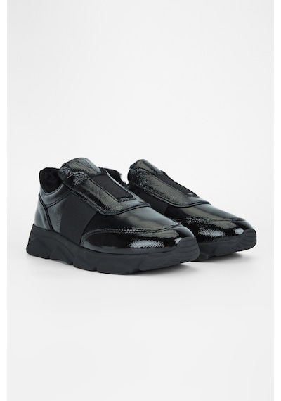 Valmenti Kadın Siyah Rugan Deri Sneakers & Spor Ayakkabı 996 117-1 Bn Ayk Sk23/24 Siyah