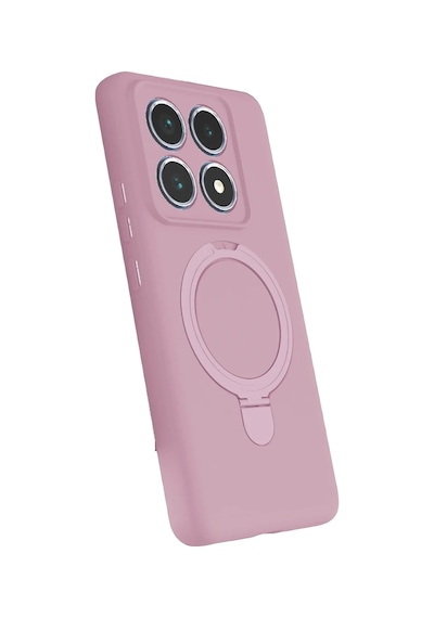 Xiaomi Mi 14t Pro Regal Magsafe Standlı Kapak - Açık Pembe 0.2M-Çok Renkli