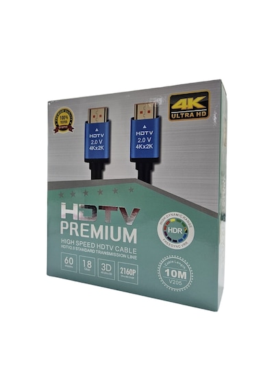 Apricot Ap-xhdm10 Hdmı To Hdmı 10 Metre V2.0 4k Kutulu Hdmı Kablo