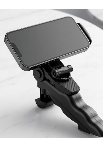 Katlanabilir Mini Telefon Tripodu Masaüstü Telefon Standı 360 Derece Ayarlanabilir Belirtilmemiş