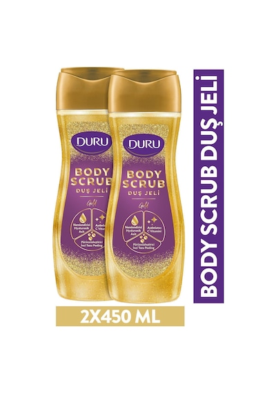 Body Scrub Gold Duş Jeli 2x450 Ml Diğer