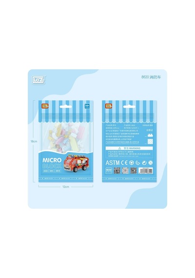 Lz8620 Nessiworld Blok Oyuncak Poşet -vagonlife