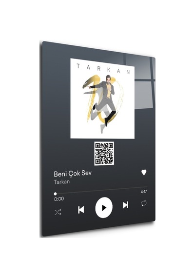Decorıta Cam Tablo Youtube Barkodlu | Tarkan - Beni Çok Sev
