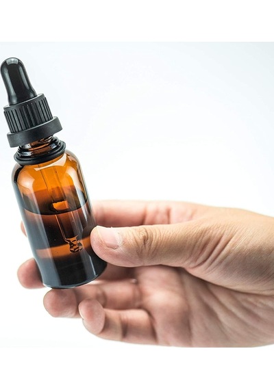 20ml Kahverengi Cam Damlalıklı Şişe, 50 Adet,siyah Kapak Siyah Emzik, Ecza Şişesi, Damlalıklı Şişe, Propolis Şişesi, Damlatmalı Şişe, Saç Serum Şişesi, Ecza Şişesi