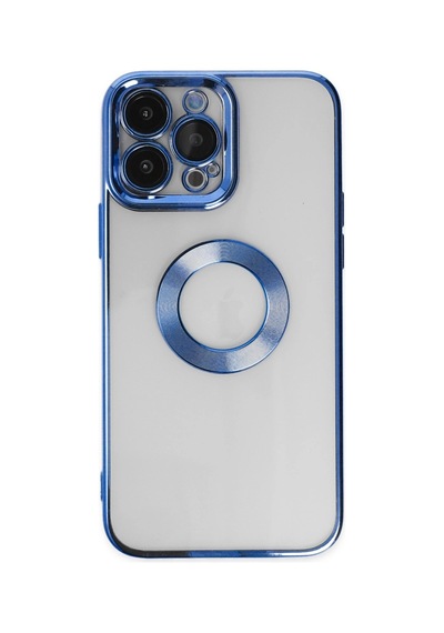 Apple İphone 14 Pro Max Kılıf Slot Silikon - Mavi Diğer