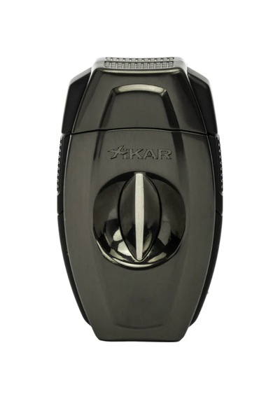 Xikar Flip Dual Gunmetal V & Düz Puro Makası Kesici