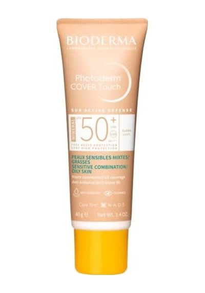 Photoderm Cover Spf50+ Light Karma Yağlı Ciltler Kapatıcı Etkili Renkli Güneş Kremi 40 Ml
