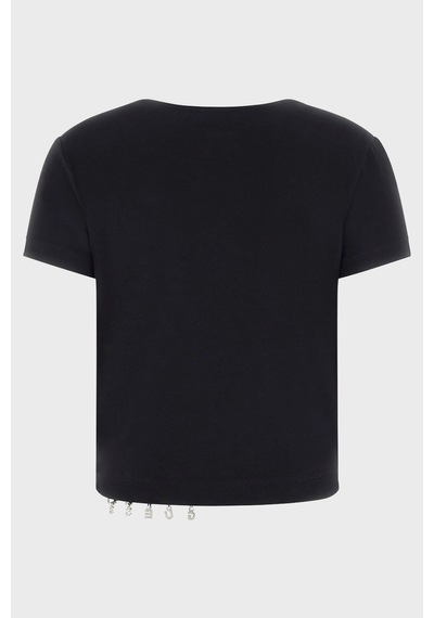 Guess Bayan Top W6gp11 K2933 Jblk Siyah Siyah