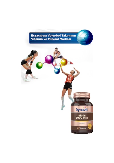 Dynavit Biotin 5000 Mcg 100 Tablet