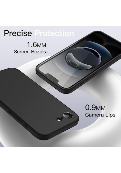 Apple Uyumlu iPhone 16e Kılıf Kamera Korumalı Yumuşak Renkli Silikon