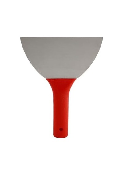 Plastik Saplı Metal Spatula Sıva Duvar Macun Kazıma Ispatulası 18 Cm Takılabilir Sap