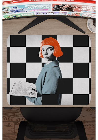 The Queen's Gambit V2 48x40 Xl Gaming Kauçuk Kaymaz Taban Mouse Pad Fare Altlığı