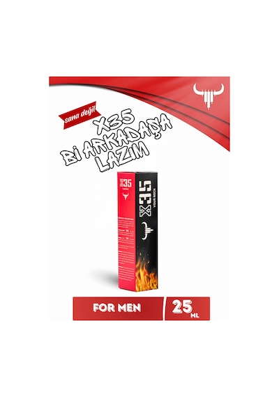 X35 Erkek Sprey Long Time Uzun Deneyim 25 Ml