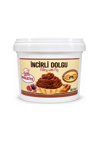 Ovalette Süsleme Ve Kaplama İçin İncirli Bitkisel Dolgu 6 Kg
