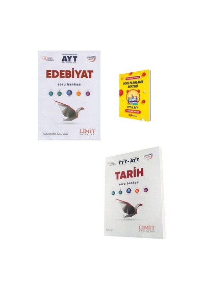 Limit Ayt Edebiyat Ve Tarih Soru Bankası + Planlama Defteri