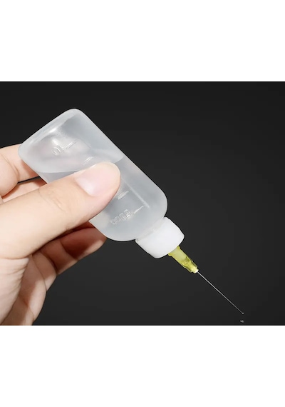 30 Ml 11 İğneli Başlıklı Şeffaf Ufak Yağdanlık Aplikatör