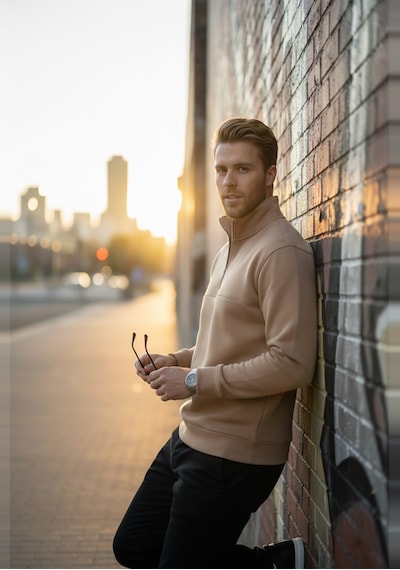 Deepsea Erkek Camel Relax Fit İçi Polarlı %100 Pamuk Yarım Fermuarlı Dik Yaka Sweatshirt 2600760 Camel Deepsea Erkek Camel Relax Fit İçi Polarlı %100 Pamuk Yarım Fermuarlı Dik Yaka Sweatshirt 2600760 Camel