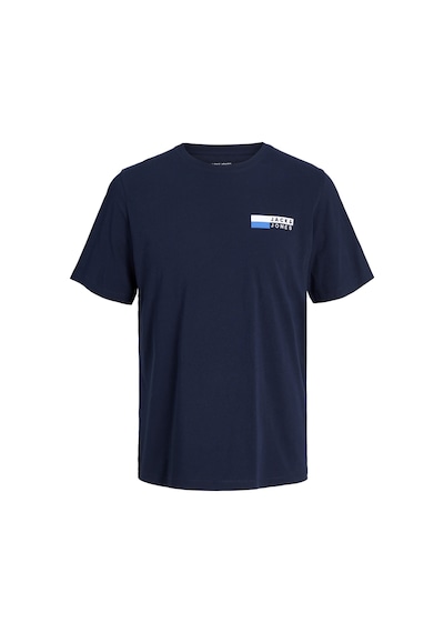 Jack & Jones Göğüs Baskılı Tişört - Corplogo 12233999 Lacivertvert Lacivert