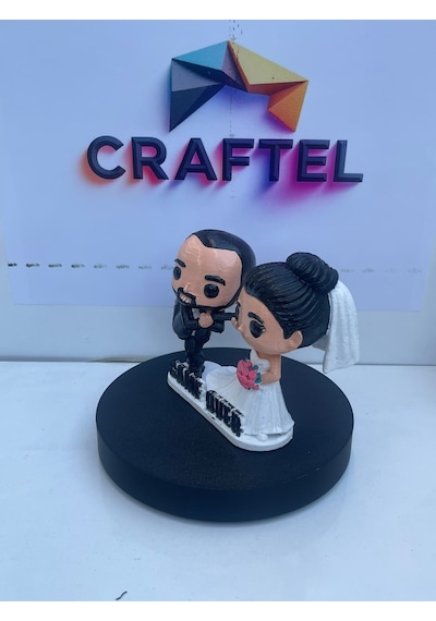 Game Over Evlilik Figür Funko Pop Koleksiyonluk Hediyelik Ürünler Masa Üstü Dekoratif Biblo 10 Cm