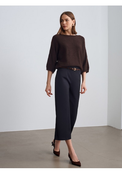 Dilvin 72254 Kemerli Culotte Pantolon-k.lacivert K.lacivert