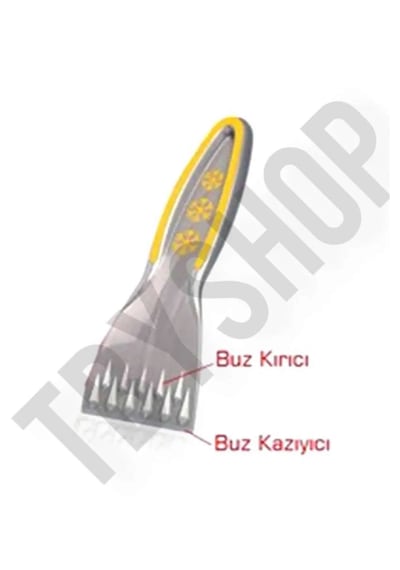 Araç Cam Buz Kazıyıcı, Kar Temizleyici Ve Kırıcı Buzkır Küçük