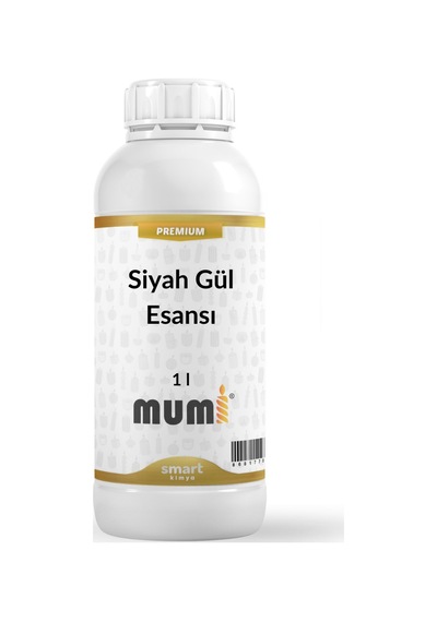 Premium Siyah Gül Mum Esansı 1 Litre