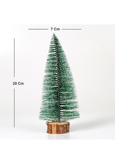 Yılbaşı Ağacı Masa Çamı Yeşil 7x20 Cm.