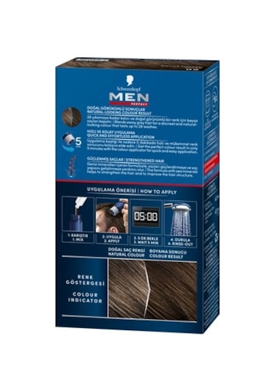 Schwarzkopf Men Perfect Beyazlara Karşı Jel Boya 50 Açık