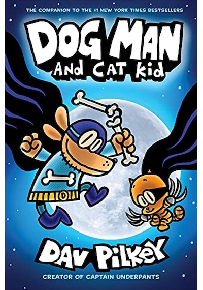 Pilkey Dog Man 4:Dog Man And Cat Kid