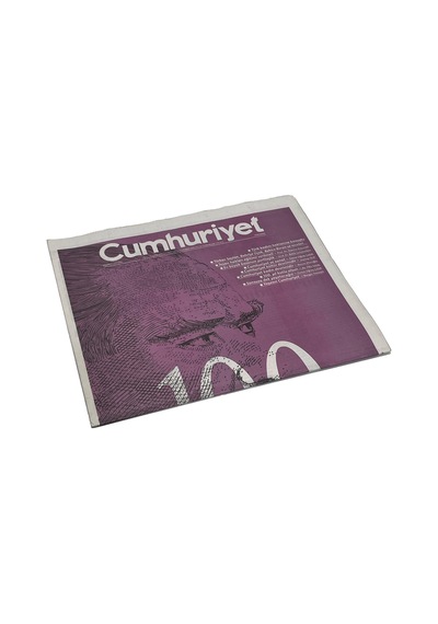 29 Ekim 2023 Cumhuriyet Gazetesi Eki Çağdaşlaşma  Teşhir Ürün