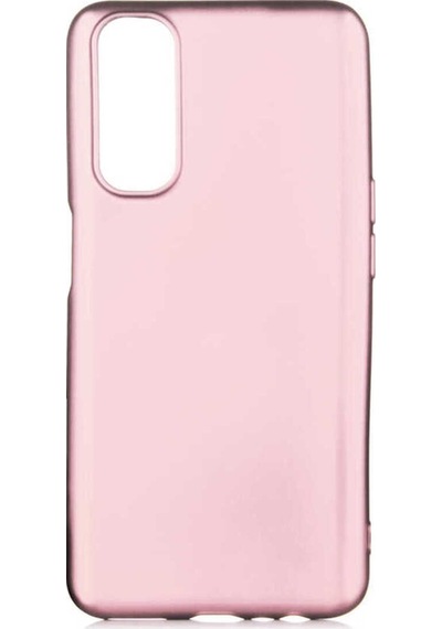 Realme 7 Kılıf Zore Premier Silikon Kapak Rose Gold