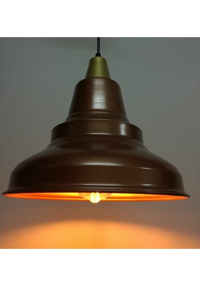 Mylights Bakır Gold Askılı Retro Rustik Tekli Sarkıt Avize (429083283)