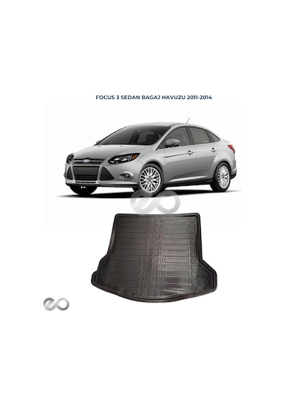 Ford Focus 3 Sedan Cepli İnce Stepne 2011 - 2014 Bagaj Havuzu