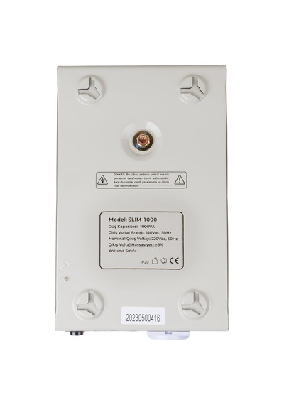 Slım-1000 Tam Otomatik Voltaj Regülatörü, 1000 Watt, Kombi Ve Elektronik Ürünler İçin Tam Koruma, Voltaj Düzenley