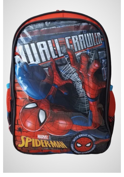 Örümcek Adam Spidermen Okul Çantası 41365 Siyah