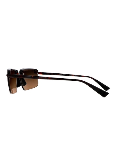 Maui Jim Mj 0626s 005 10a 61 Polarize Unisex Dikdörtgen Kırçıllı Kahverengi Kemik Güneş Gözlüğü Kahverengi
