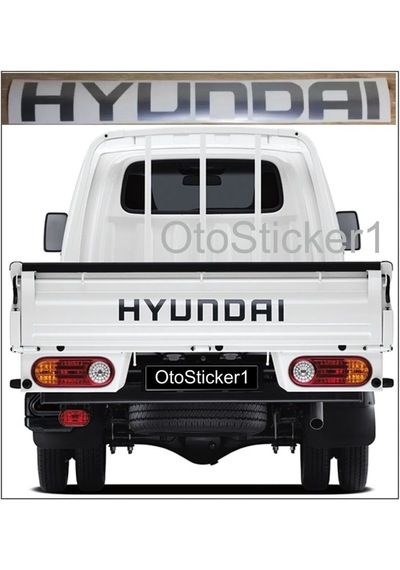 Hyundai H100 İçin Uyumlu Aksesuar Kamyonet Minibüs Arka Bagaj Kapak Sticker