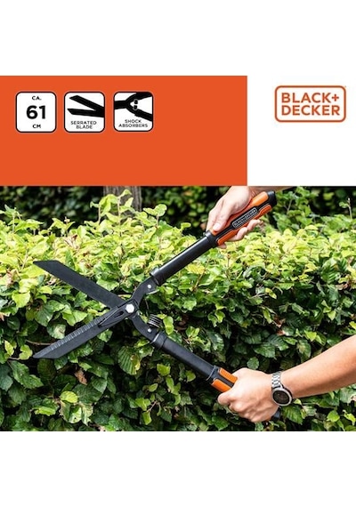 Black&decker Bxgtto7031 Çit Budama Makası 24 İnç Dişli Bıçaklı