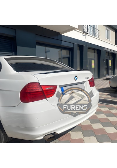 Bmw E90 318 320 325 330 Bagaj Üstü Yarasa Spoiler Piano Black 2006-2012
