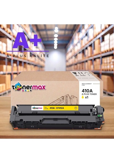 Hp 410a Cf412a Sarı Uyumlu Toner A Plus / Color Laserjet Pro M452 / M477 / M377