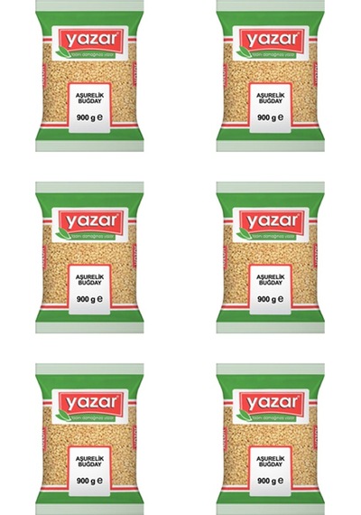 Yazar Yerli Aşurelik Buğday 6 x 900 G