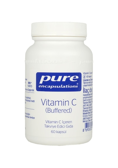 Pure Encapsulations Vitamin C Buffered 60 Kapsül