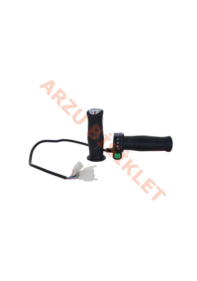 Gaz Kolu + Sol Tutma Kolu Takım Işıklı E-bıke 3 Kademe