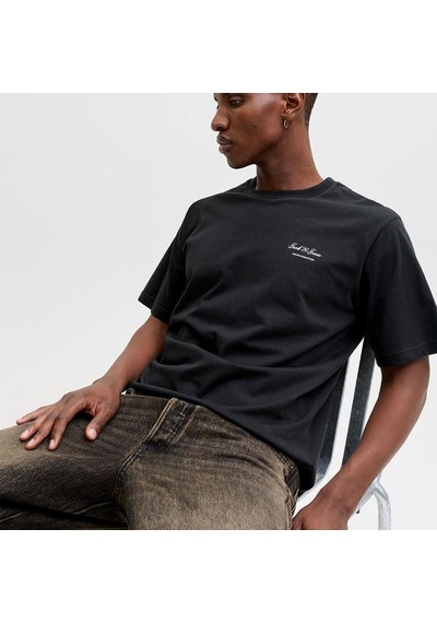 Jack & Jones Jack&jones Archive Graphic Erkek Siyah Tişört Siyah